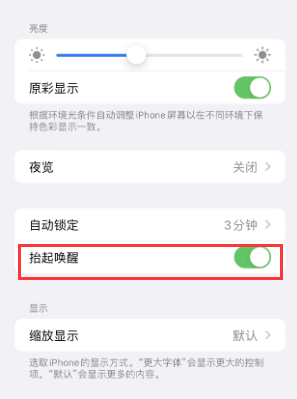 肥城苹果授权维修站分享iPhone轻点无法唤醒怎么办