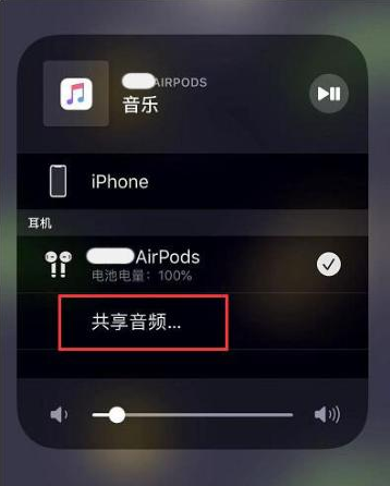 肥城苹果14音频维修点分享iPhone14音频共享设置方法 