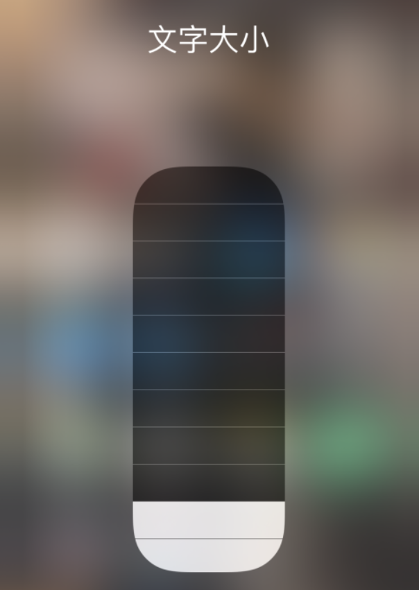 肥城苹果手机维修分享小技巧：在 iPhone 控制中心快速调节字体大小 