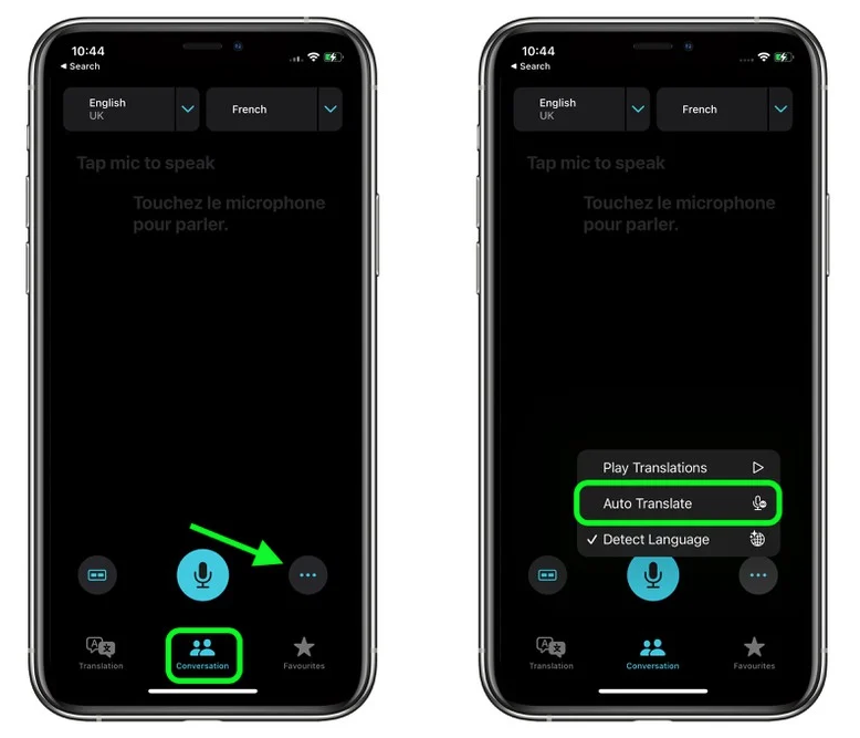 肥城苹果手机维修分享iOS 15 “翻译” App 新改进 