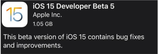 肥城苹果手机维修分享如何升级到iOS15.0 beta5 