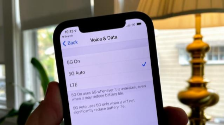 肥城苹果手机维修分享iPhone 12如何打开或关闭5G网络 